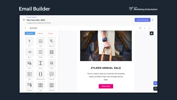 Miniatura Zoho Marketing Automation