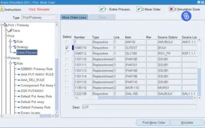 Miniatura Oracle WMS