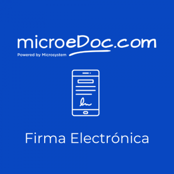 MicroeDoc Software Firma Electrónica México