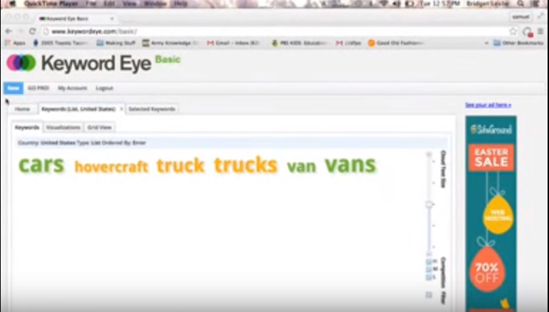 Keyword Eye