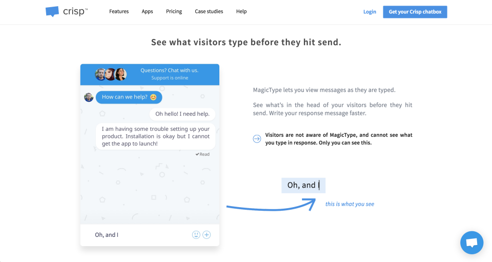 Crisp LiveChat