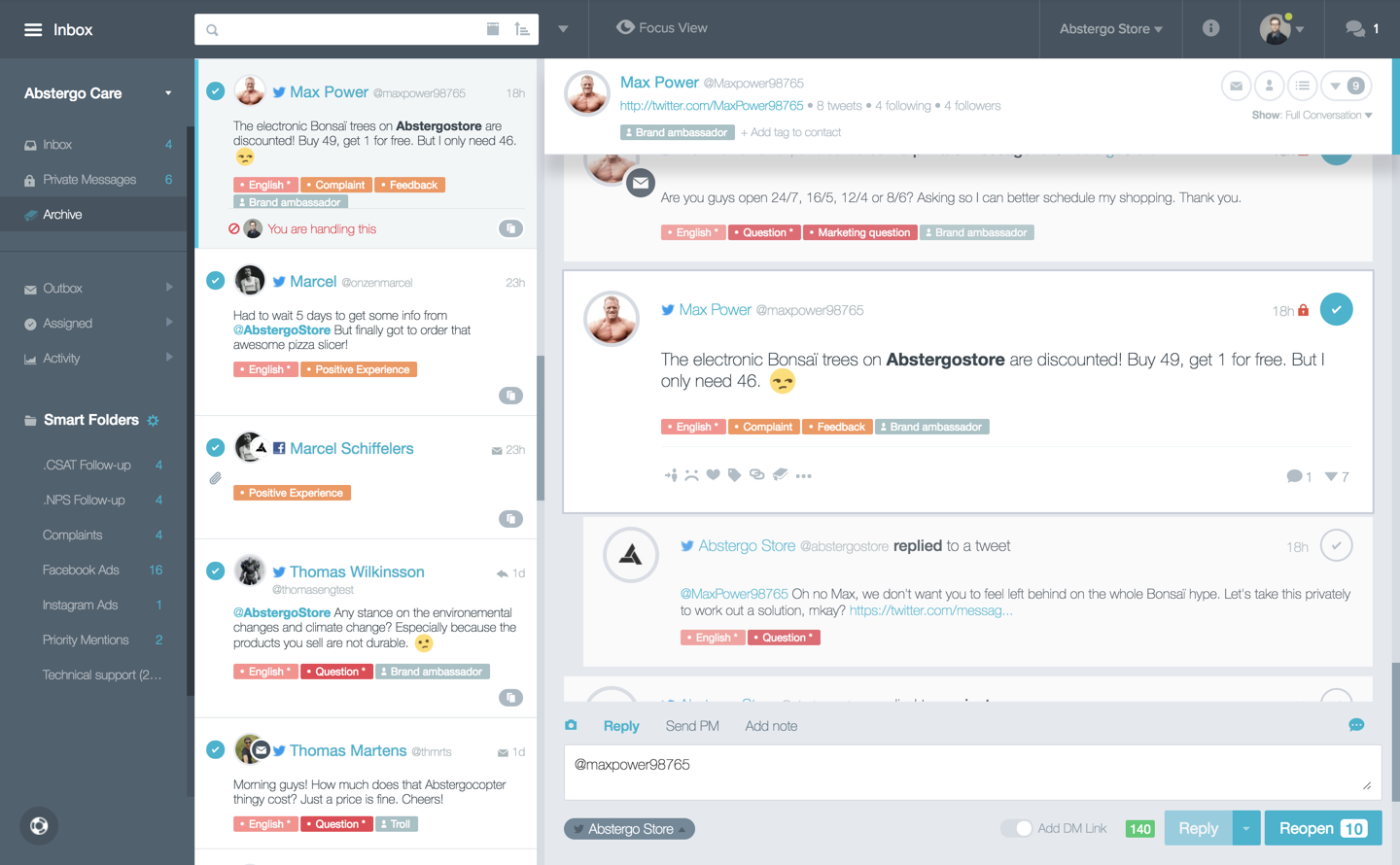 CX Social Monitoreo de RRSS