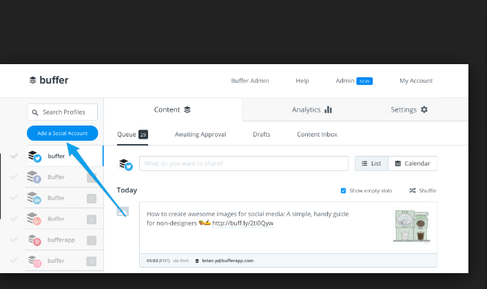 Buffer Marketing RRHH