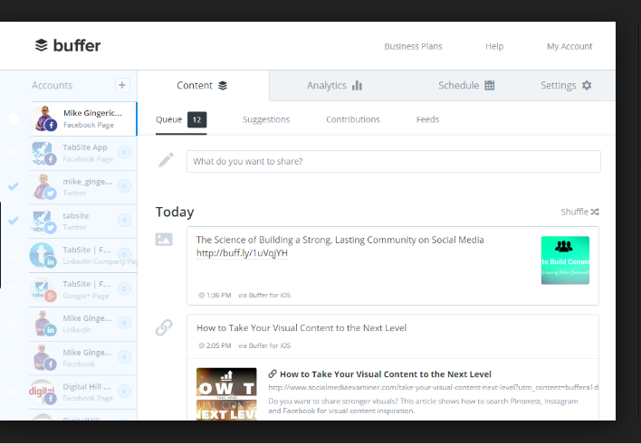 Buffer Marketing RRHH