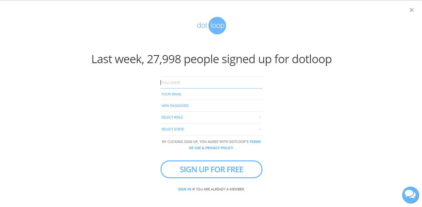 Dotloop Firma Electrónica