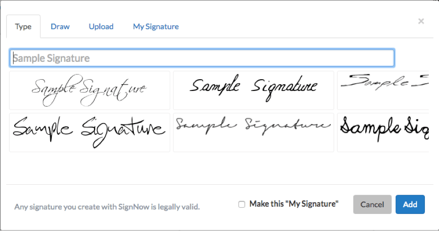 SignNow Firma Electrónica