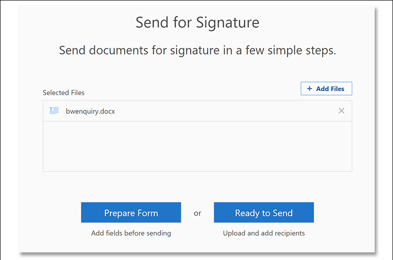 Adobe Sign