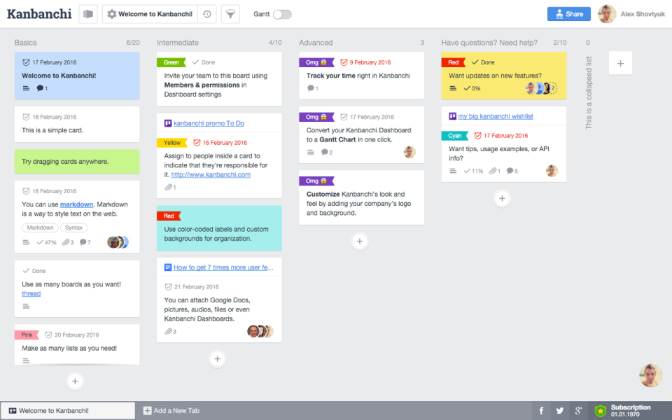 Kanbanchi for G Suite