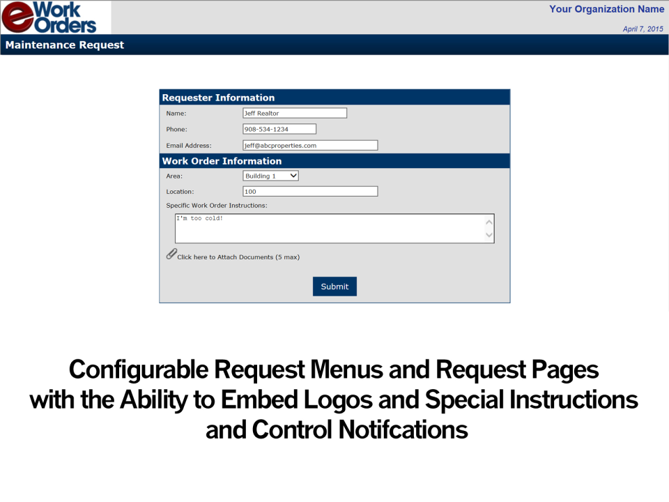 eWorkOrders CMMS