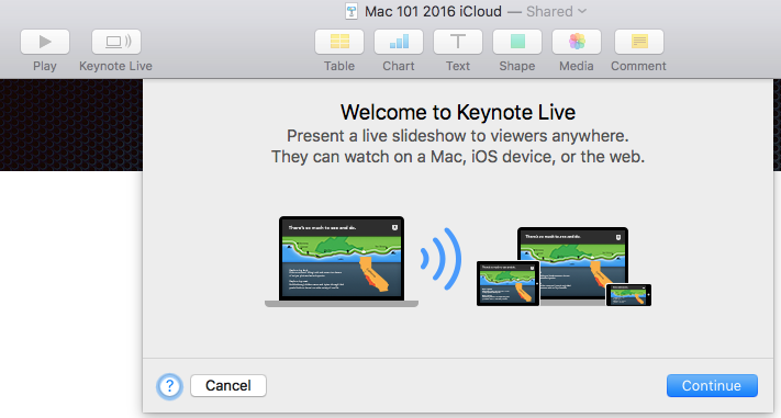 Keynote Presentación