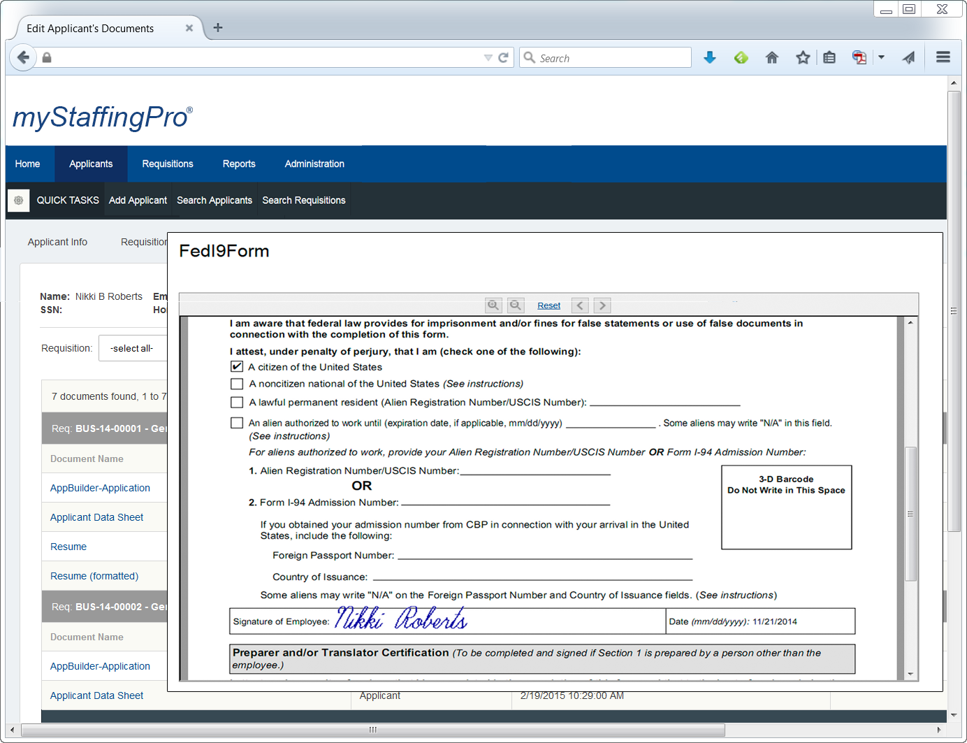 MyStaffingPro