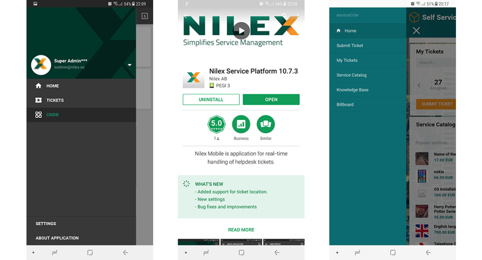 Nilex Service Platform