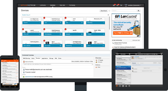 Spiceworks Monitor
