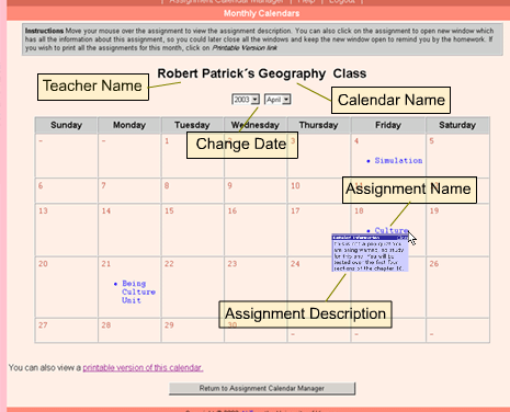 Assign A Day
