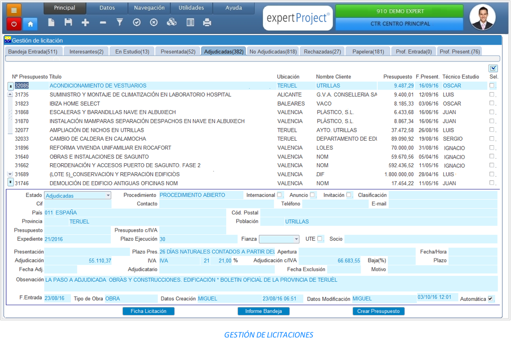 Expert Project ERP