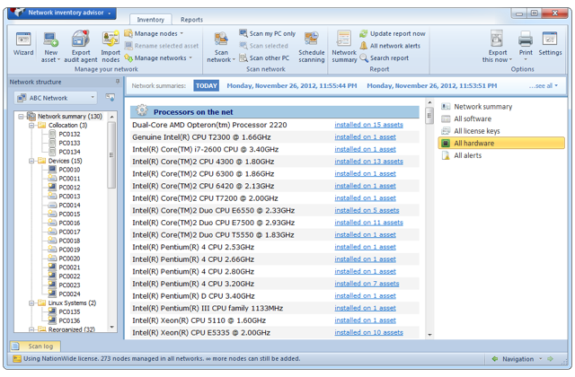 Network Inventory Advisor