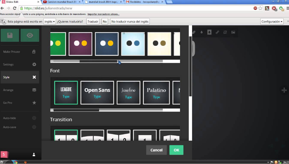 Slides Presentaciones
