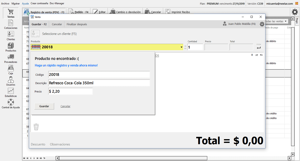 NEXTAR Software precios, funciones y opiniones
