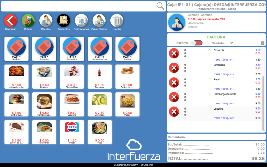 InterFuerza POS