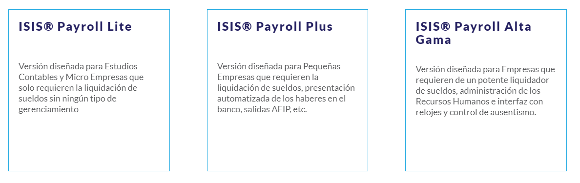 ISIS Payroll RRHH