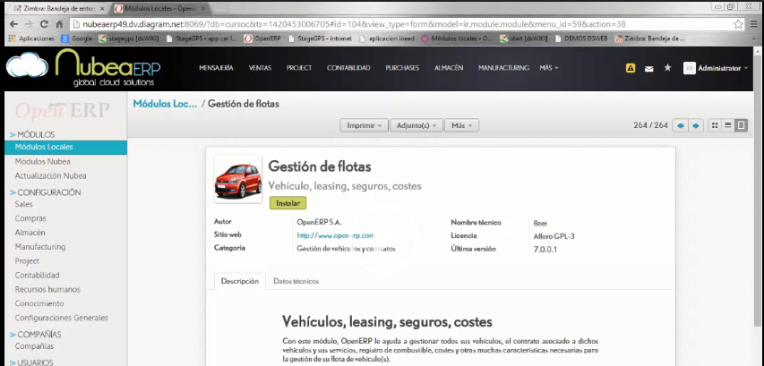 Nubea ERP Flotas