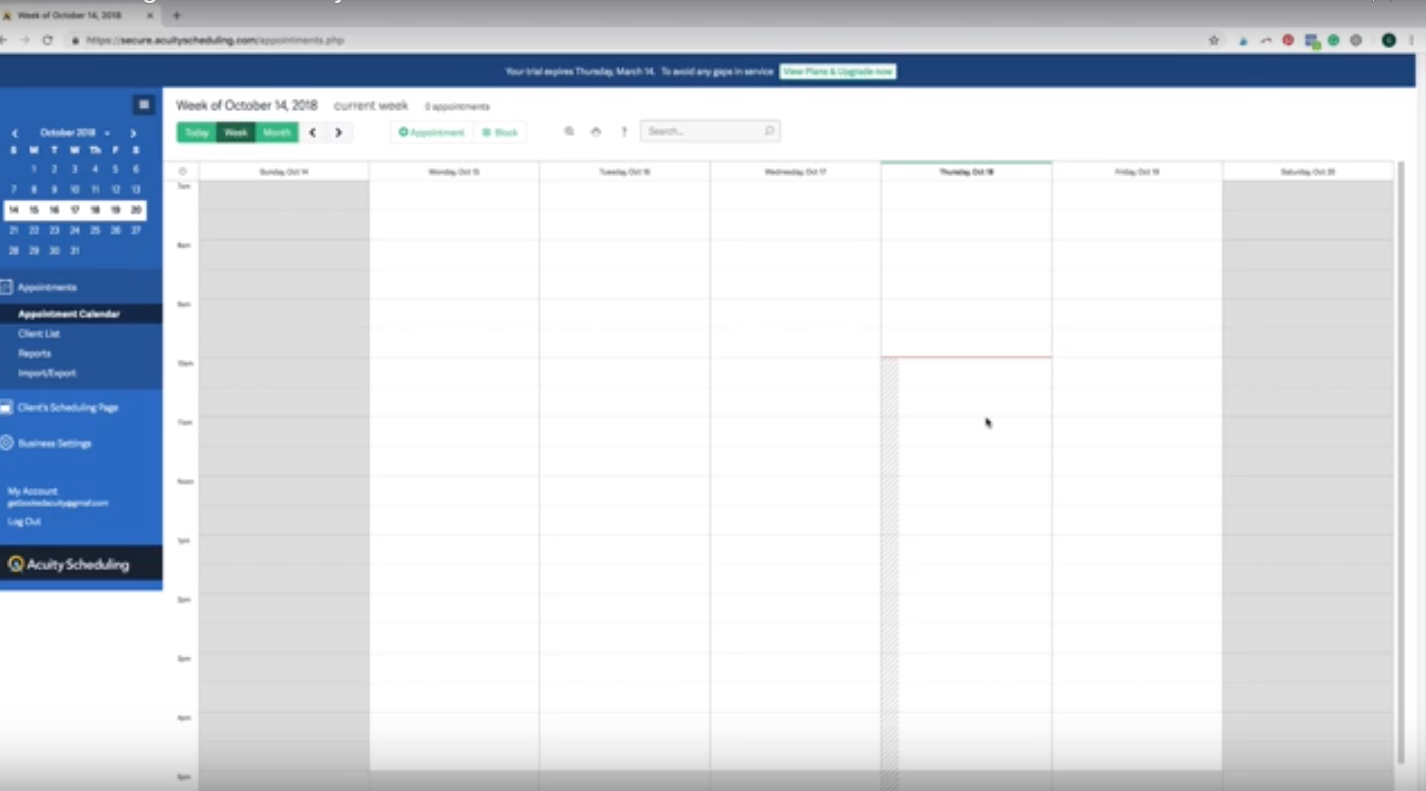 Acuity Scheduling