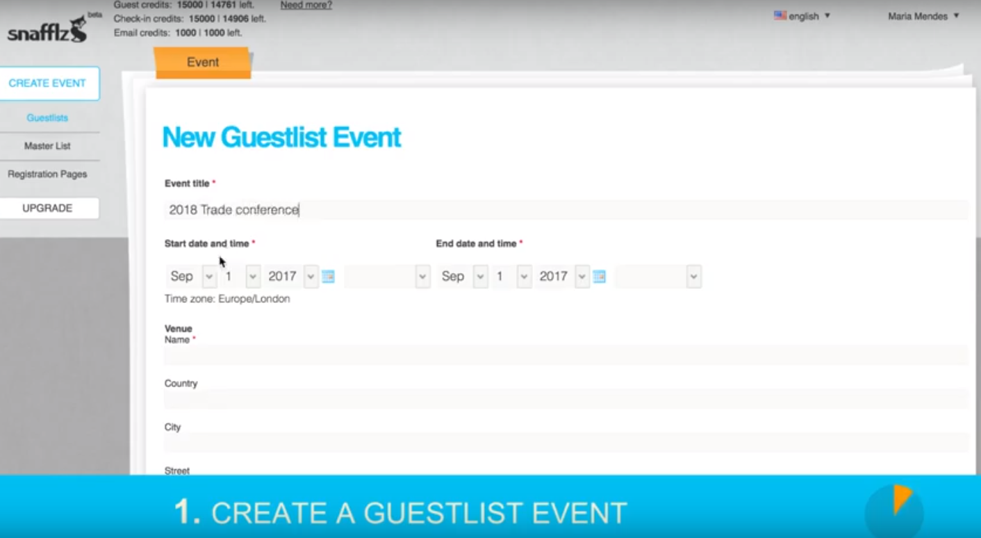 Snafflz Eventos