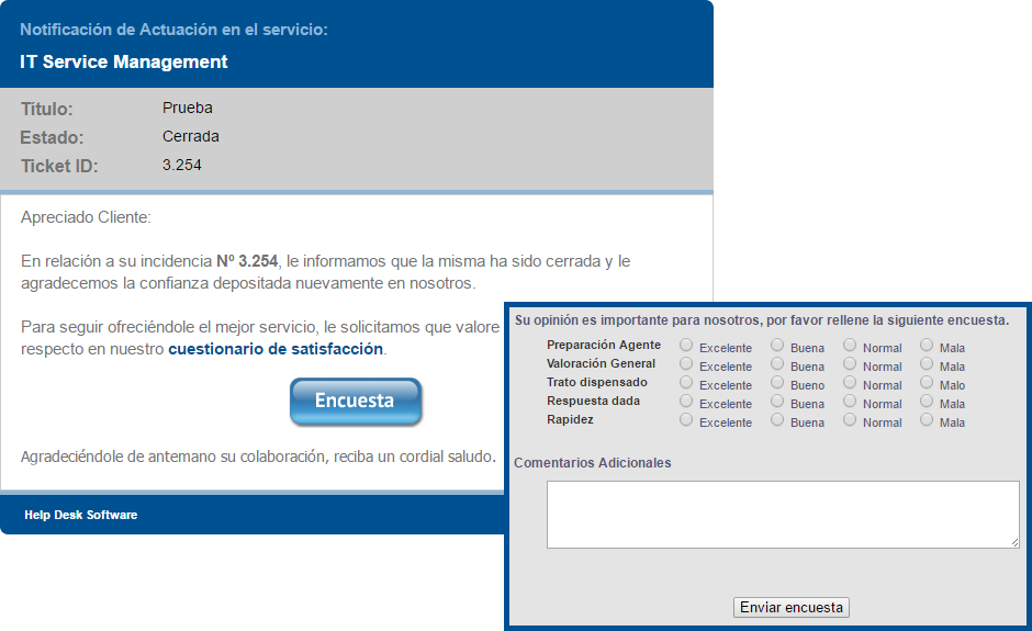 ServiceTonic Encuestas