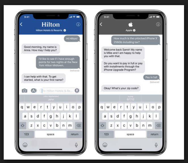 Apple Business Chat