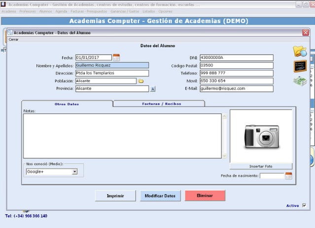 Academias Computer