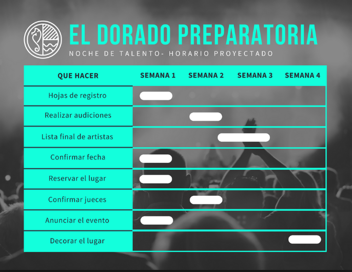Canva Diagrama de Gantt