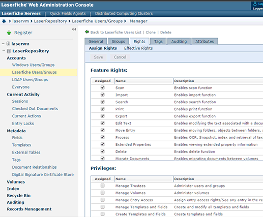 Laserfiche Suite ECM