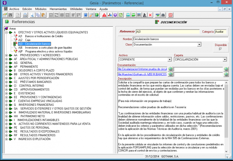 Gesia Software Auditoría