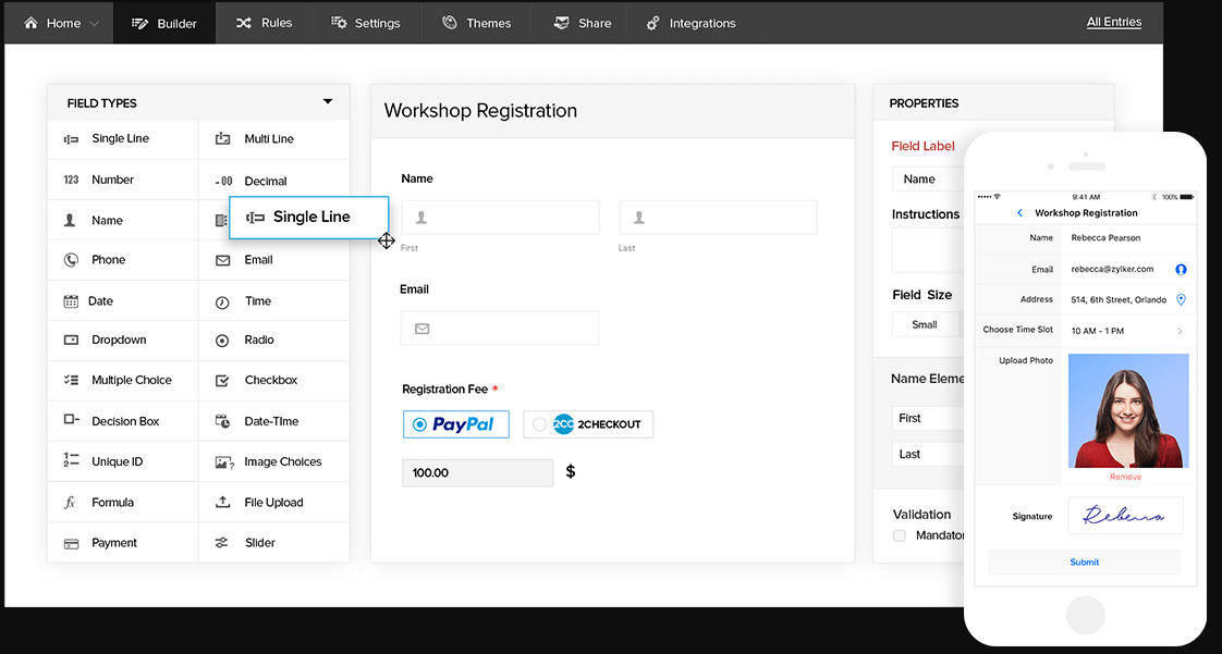 Zoho Forms
