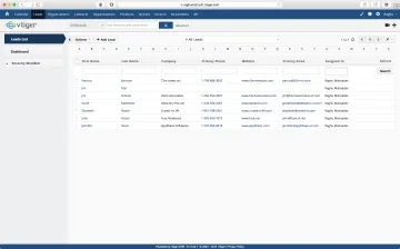 Miniatura Vtiger CRM